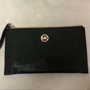 Michael kors black clutch